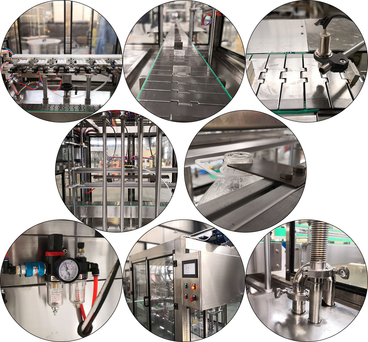 सबसे अच्छी कीमत 5-100 ml वायवीय बोतलबंद इंजन तेल भरने की मशीन