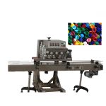 टोपी सील और स्टार व्हील चलाने के साथ 500 मिलीलीटर गोल बोतल भरने की मशीन