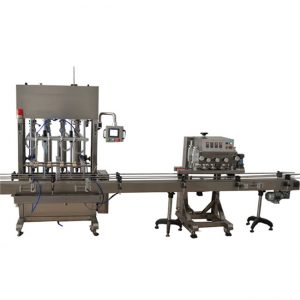 स्वचालित तरल बॉटलिंग उपकरण 50 मिलीलीटर चिकित्सा शराब भरने की मशीन